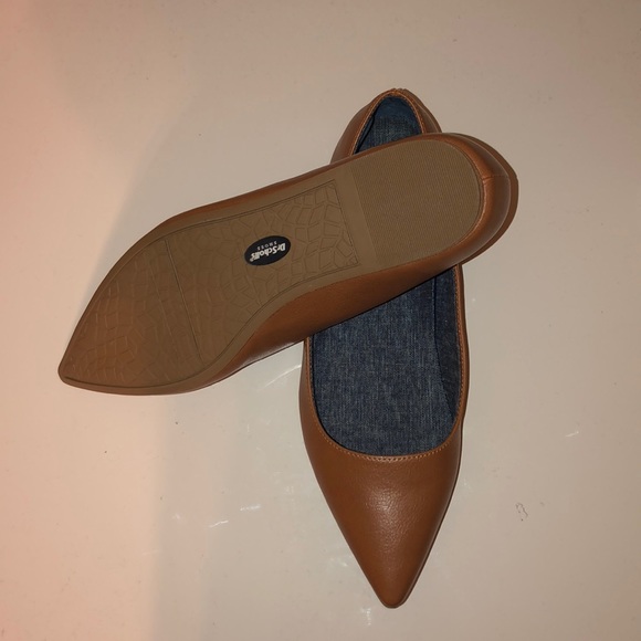 Dr. Scholl’s Leader Flat Cognac Faux Leather - Picture 4 of 6
